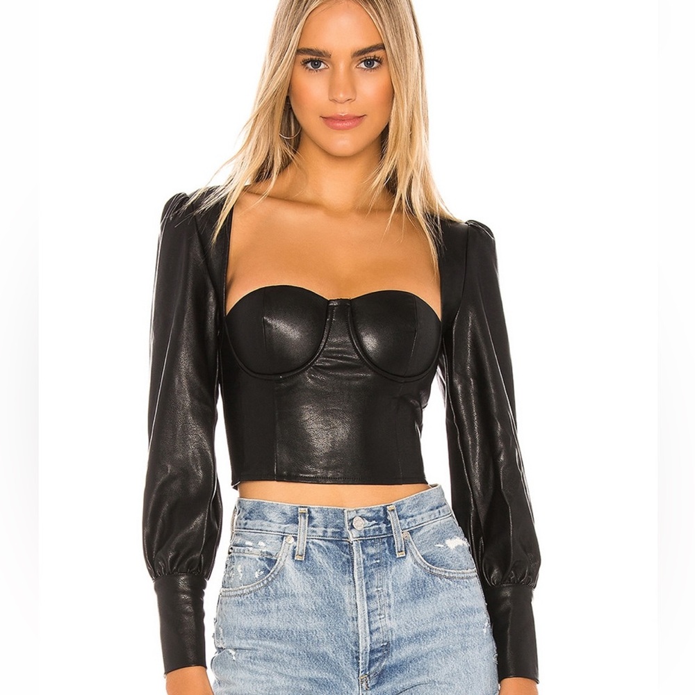 Revolve black long sleeve top